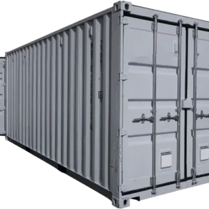 20 Fuß Standard-Tunnel-Versandcontainer mit Doppeltür