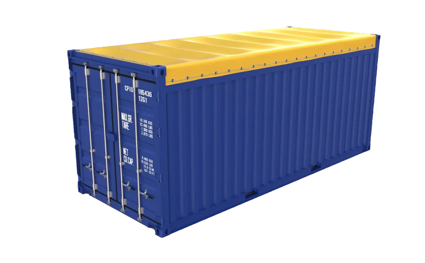 20 Fuß Open Top Container
