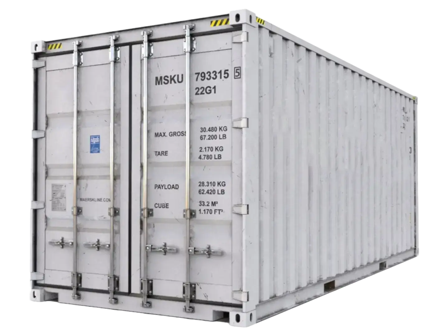20 Fuß Standardcontainer