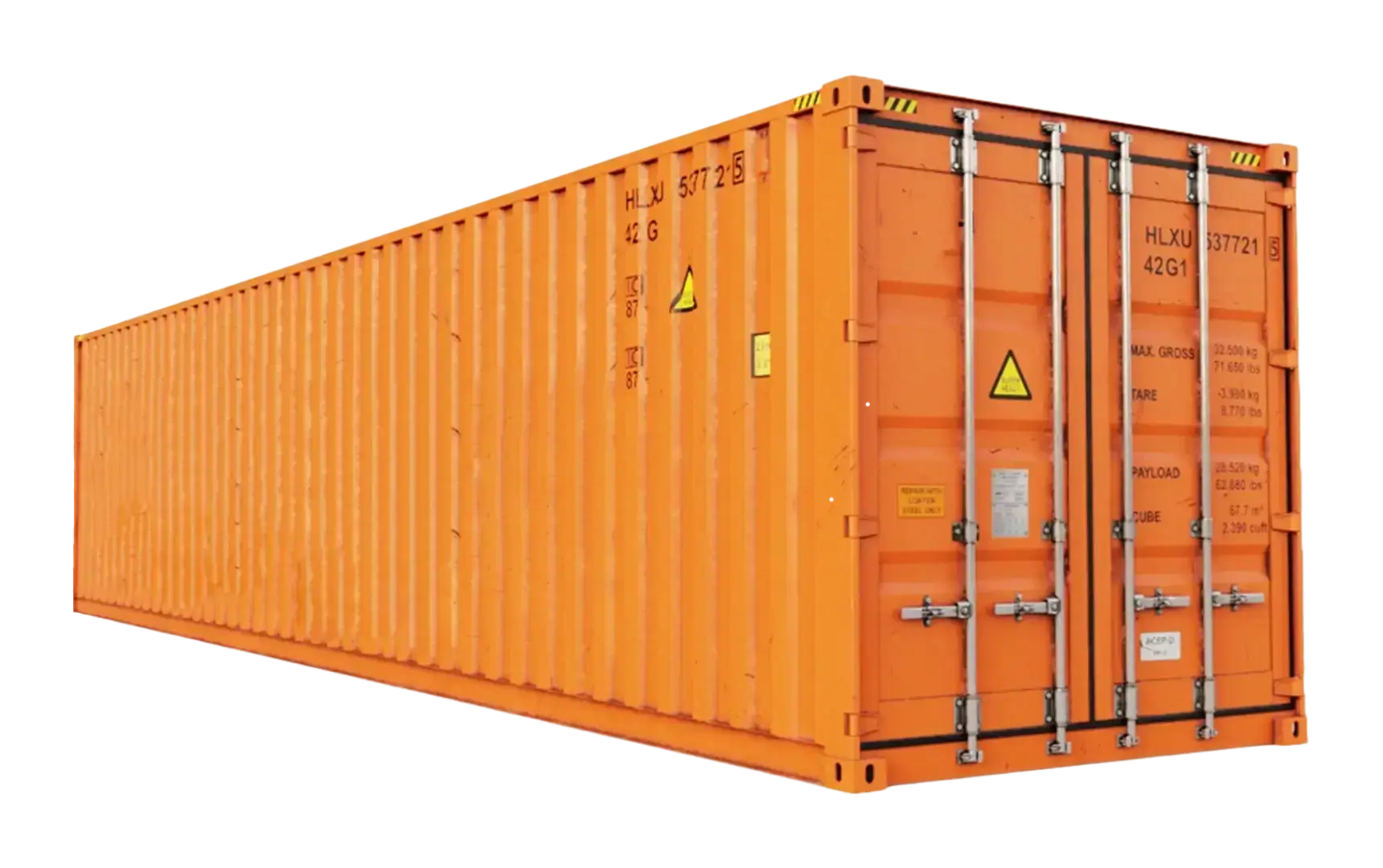 40 Fuß Standardcontainer